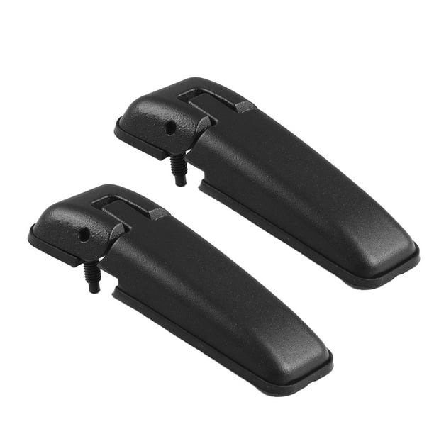 Kenally Puerta trasera de coche de 2 uds., ventanas de puerta trasera resistentes al desgaste de Metal, bisagra de vidrio ABS profesional, tienda de Vehículos, repuestos y accesorios Mis Kenally VI017504-00B