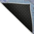 thumbnail image 5 of Addison Rugs Chantille Indoor/Outdoor Traditional Global Blue Machine Washable Rectangle Rug, 3' x 5', 5 of 7