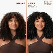 Clairol Textures & Tones Hair Dye Ammonia-Free Permanent Hair Color Creme, 2N Mocha Brown, 1 Application