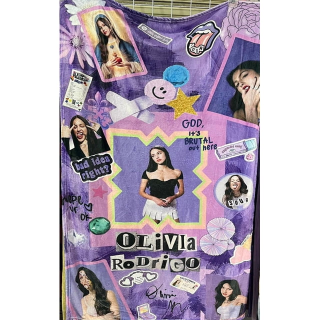 Exclusiva! Cobija Frazada Ultra Suave Olivia Rodrigo