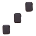 thumbnail image 1 of maskred 2.5 Sacoche Portable pour Disque Dur Externe avec Fermeture Éclair, Étui pour Disque Dur, Protection Adaptée, Noir 3Set, 1 of 6