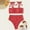Red, variant on YEAHITCH Swimsuit Set,Juniors Swimwear,Swimwear Clearance,Two-Piece Sets,High WaistPurple,S (US:4)
