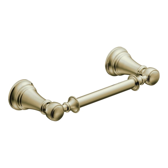 Moen Weymouth Pivoting Double Post Toilet Paper Holder, Nickel