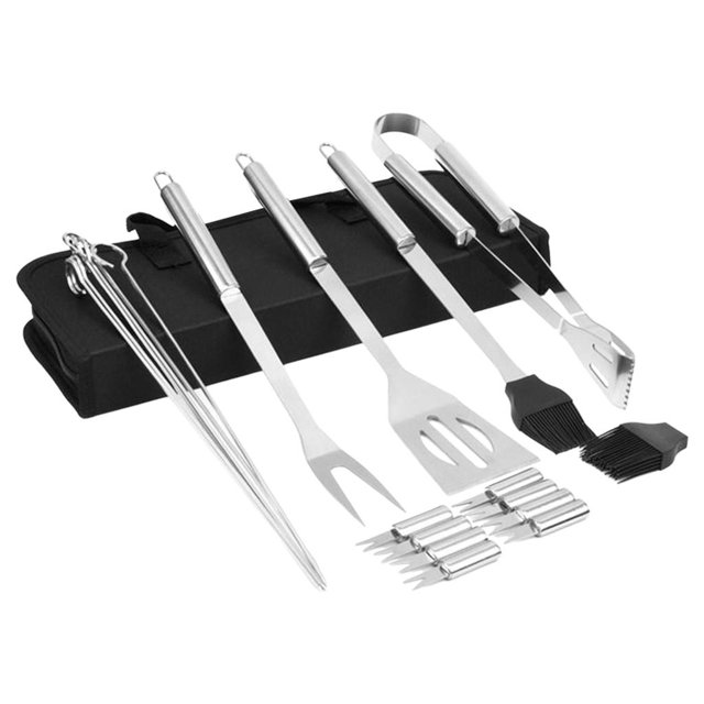 Espátula para hornear BBQ de Herramientas para accesorios para parrilla herramientas para asar s de parrilla de material acero inoxidable accesorios para , Magideal Espátula para hornear BBQ