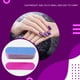 thumbnail image 5 of Qarigey Lima de uñas de papel de lija de un solo de 100 piezas resistente al desgaste reutilizable para mujeres Juegos de manicura, 5 of 6