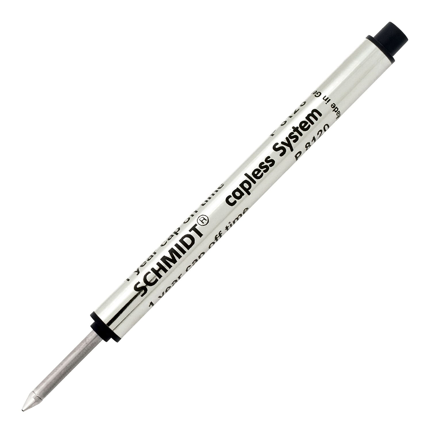 Schmidt Ink Schmidt P8120 Short Capless Rollerball Refill Broad Black 2 Pack (SC58133)