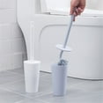 thumbnail image 5 of Moocorvic Toilet Scrubber Brush with Holder-Free Standing Stainless Steel Toilet Brushes Including,ClosedScrubber Brush with Stiff Bristles for Deep Cleaning,, 5 of 7
