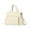 Beige, variant on Fashion Travel Backpack Bag 15.35 in, Large Capacity Plastic Yoga Gym Backpack with Wet Dry Separation Crossbody Strap and Handheld Carry Design for Fitness Travel Daily Use (Pink)