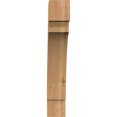 thumbnail image 2 of 4"W x 18"D x 24"H Merced Rough Sawn Knee Brace, Western Red Cedar, 2 of 4