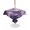Purple, variant on Outdoor Tablecloth with Umbrella Hole for Patio/Picnic/Party/Camping, Teal Mountain Waterproof Table Cloth Square Cover Washable, Misty Forest Nature Woodland Pine Tree Landscape (60"x 60")