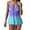 Purple, variant on VerPetridure Tankini Bathing Suits for Women High Waisted Two Piece Swimsuits Tummy Control Swimwear Loose Swim Suit with Boyshorts