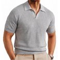 thumbnail image 3 of Graphic T Shirts for Men Funny Summer Streetwear Tees Men's Slim Fit V Neck Short Sleeve Shirt Breathable Knit Business Casual T Shirt For Daily Outdoor Sports All Seasons, 3 of 7