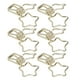 thumbnail image 5 of Clips para carpetas huecos, 100 piezas Clips para carpetas en forma de estrella Abrazaderas para carpetas en forma de estrella Clips para carpetas de alambre Los mejores de su clase, 5 of 9