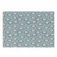 thumbnail image 1 of Narwhal Cutting Board, Colorful Polka Dotted and Heart Pattern Background with Cartoon Character Whales, Decorative Tempered Glass Cutting and Serving Board, Small Size, Multicolor, by Ambesonne, 1 of 1