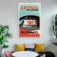 thumbnail image 6 of Arsenal Stadium Poster Art Canvas Print Gift for Football Fans (2) Canvas Painting Wall Art Poster for Bedroom Living Room Deco, 6 of 8