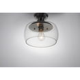 thumbnail image 4 of Maxim 26129CLBKSN 11 in. Goblet One-Light Semi-Flush Mount Ceiling Light, Black & Satin Nickel, 4 of 4