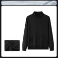 thumbnail image 3 of StSilkitty Zip up Jacket for Men Long Sleeve Stand Collar Jacket Coat Fall Lightweight Fashion Clothing with Pockets, 3 of 6