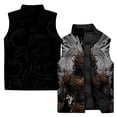 thumbnail image 4 of Chaleco sin mangas para hombre Bear Chalecos geniales para hombre Chaquetas de plumón de dragón de moda Spider Man 2024 Modernas cálidas duraderas y asequibles Weste, 4 of 5