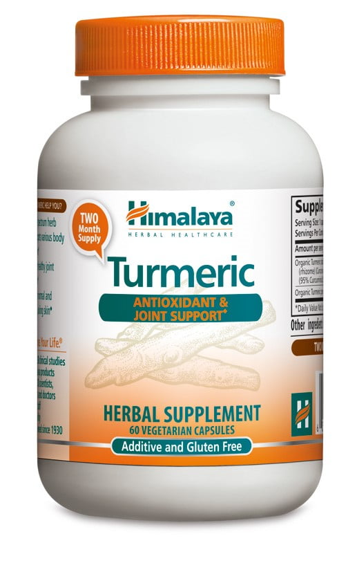 Himalaya Herbals Turmeric Antioxidant & Joint Support 600mg Capsules