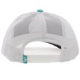 thumbnail image 2 of Hooey Men's O Classic 6-panel Teal  White Trucker Cap 2209T-TLWH, 2 of 2