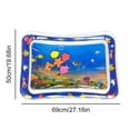 thumbnail image 1 of Tapis d'Eau pour Chat Tapis Sensoriel de Jeu d'Eau pour Chat Pvc Poisson Océan Rampant Induction Tapis d'Eau Interactif Jouet pour Chat, 1 of 6