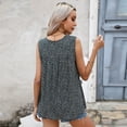 thumbnail image 2 of Uniexcosm Women's Tank Top Casual Summer Tank Shirts Loose Sleeveless T Shirt, 2 of 7