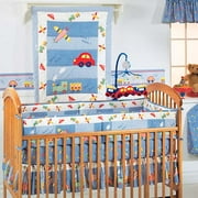 Bedtime Originals - Zoom Zoom Zoom 4-Piece Crib Bedding Set