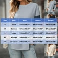 thumbnail image 2 of Guluxicc Womens Loose Fit Pullover Tops Casual Fall Winter Trendy Outfits Clothes Crewneck Long Sleeve Shirts, 2 of 5