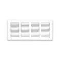 thumbnail image 1 of Air Return Grille 1 RA 16″x6″ for Sidewall and Ceiling – Steel Return Air Vent Duct Cover with Screws, Powder-Coated White Finish, Fits Standard Duct Openings, Outer Size 17-3/4″x7-3/4″, 1 of 7