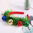 thumbnail image 4 of Sombreros de Navidad Sombreros de Papá Noel Diademas con campanas para disfraces de Navidad Accesorio Favores de fiesta navideña JAMW Sencillez, 4 of 4