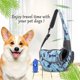 thumbnail image 4 of Arnés para perros, bolso colgante y bolso de mano, viaje de malla capaz, adecuado para S, 4 of 4