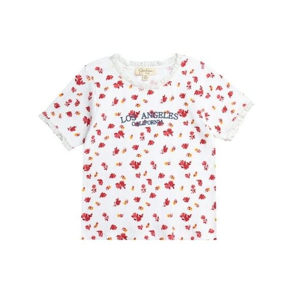 Jessica Simpson Girls' Short Sleeve Tee, Sizes 7-16