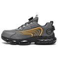 thumbnail image 2 of MGEZCOO Men's Steel Toe Work Shoes with Dial Closure, Lightweight Breathable Safety Sneakers, 2 of 7