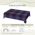 thumbnail image 6 of Rectangle Table Cloth, Old Scotsman Clan Rutherford Tartan Plaid Resistant Washable Tablecloth Decorative Table Cover for Dining, Indoor and Outdoor, 6 of 6