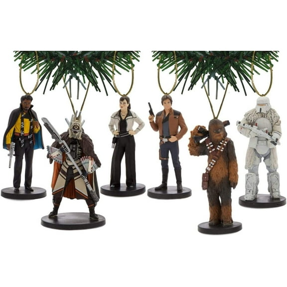 Characteristix Disney's Star Wars Solo Ornament Set New