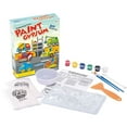 thumbnail image 1 of D Construction Vehicle Plaster Painting Kit Kids Diy Craft Set Creative Art Activity, 1 of 3