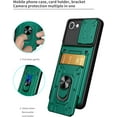 thumbnail image 6 of Case for Samsung Galaxy A13 4G (Not 5G) with Card Holder, Heavy Duty Protection Phone Case with Magnetic Ring Kickstand Slide Camera Cover for Samsung Galaxy A13 4g LJK Green, 6 of 7