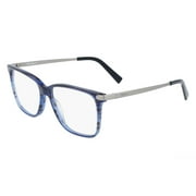 Salvatore Ferragamo Transparent Square Men's Eyeglasses SF2877 439 5515