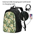 thumbnail image 2 of Yiaed Lilies Flowers Print Laptop Backpack,Business Travel Durable Laptops Backpack with USB Charging Port,Water Resistant College Computer Bag, 2 of 5