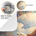 thumbnail image 2 of Eagle Fly in Sky Dish Drying Mat 16x18 Absorbent Microfiber Draining Rack Pad for Kitchen Counter Sink, 2 of 8