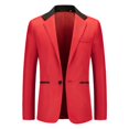 thumbnail image 2 of Traje de moda a juego de colores para hombre, traje casual de un solo pecho para hombre, abrigo de talla europea para hombre, 2 of 5