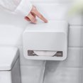 thumbnail image 4 of Soporte adhesivo para papel higiénico, sin perforaciones, resistente al agua, montado en la pared, d Abanopi Sostenedor del tejido, 4 of 7