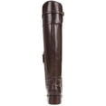 thumbnail image 3 of Franco Sarto Womens Jazrin Leather Wide Calf Knee-High Boots, 3 of 3
