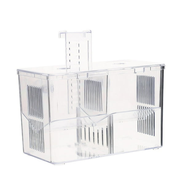 lionlar Breeder Box, Aquarium Accessory, Clear, Two Layers, Suction Cup ...