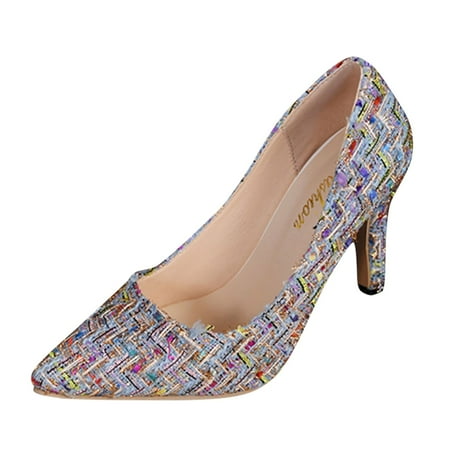 

adviicd High Heels for Wide Feet Women Fashion Toe Shoes Heels Color Toe Women s Fashion Shoes for Women High Heels