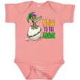 thumbnail image 3 of Inktastic New to the Krewe Mardi Gras Baby Alligator Boys or Girls Baby Bodysuit, 3 of 5