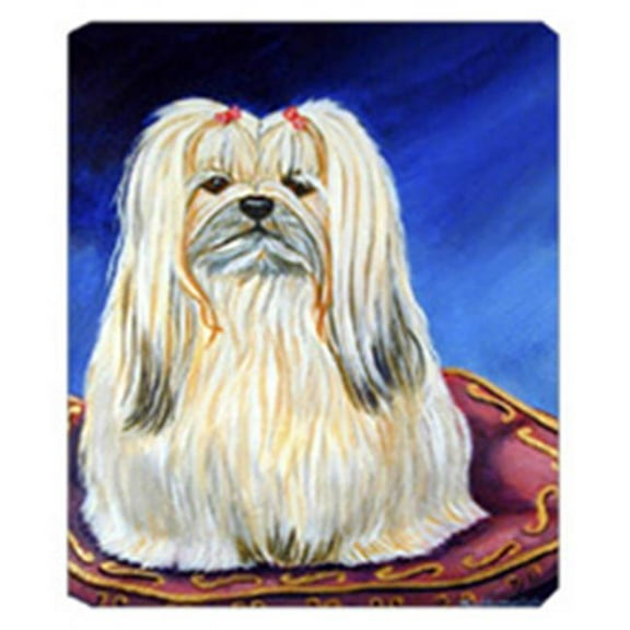 8 x 9.5 in. Lhasa Apso Mouse Pad, Hot Pad Or Trivet