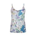 thumbnail image 2 of Gibobby Camiseta de tirantes con estampado de camisola para mujer, camiseta, blusa, camiseta sin mangas, cuello en V, tirantes finos(Morado,G), 2 of 4