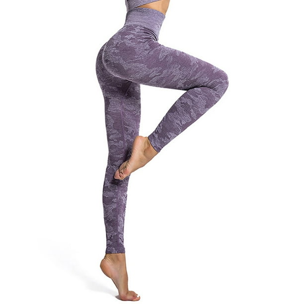 LELINTA High Waist Yoga Pants, Printed Yoga Pants Tummy Control Workout  Running 4 Way Stretch Naked Feeling Yoga Leggings, Black/ Purple/ Blue/  Green 