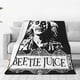 thumbnail image 2 of 80s Movie B-Beetlejuices Knitted Blankets Flannel Halloween Horror Lightweight Throw Blanket for Car Sofa Couch Bedroom Quilt, 2 of 4